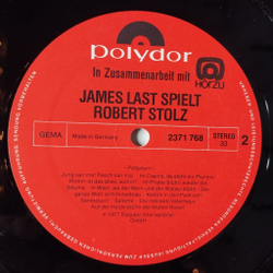 Винтажная виниловая пластинка LP Джеймс Ласт James Last Spielt Robert Stolz (Germany 1977)