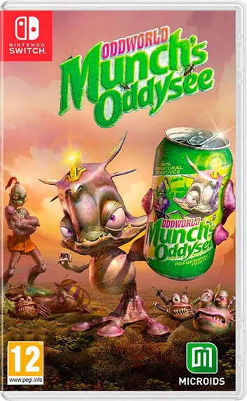 NSW Oddworld: Munch's Oddysee (Б/У, Английская версия)