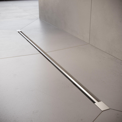 Душевой трап (лоток) CK DRAIN SET 1119-11075 75 см, решетка хром, с сифоном