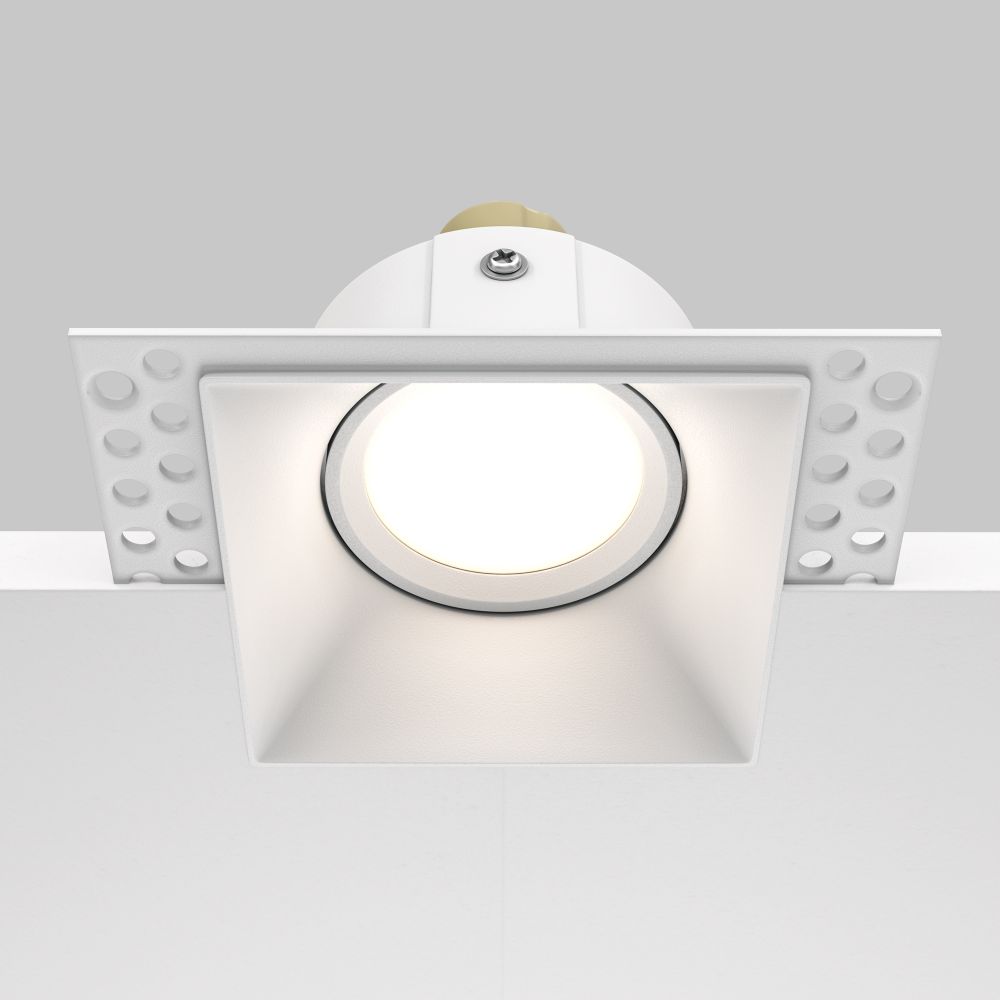 Светильник встраиваемый Maytoni Dot DL042-01-SQ-W