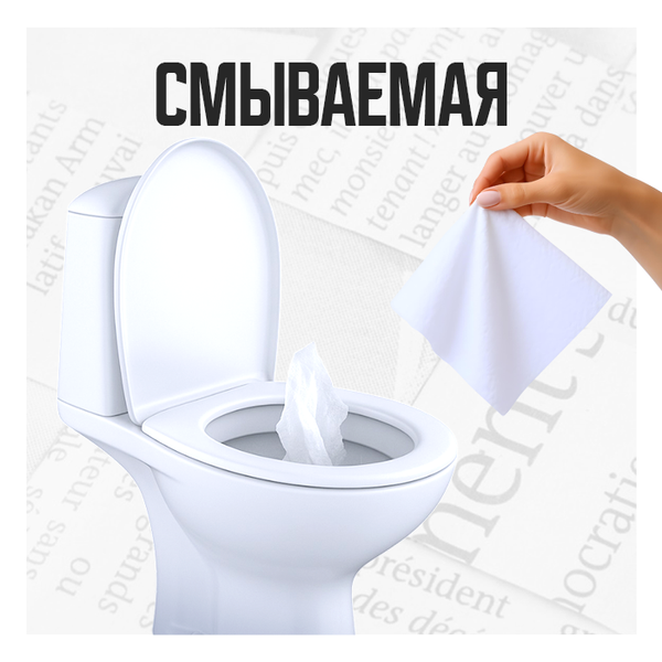 Можно ли смывать влажную туалетную бумагу в унитаз