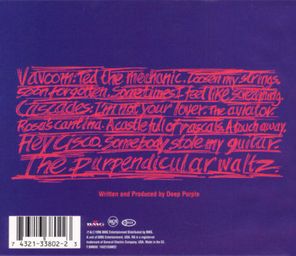 Deep Purple / Purpendicular (CD)