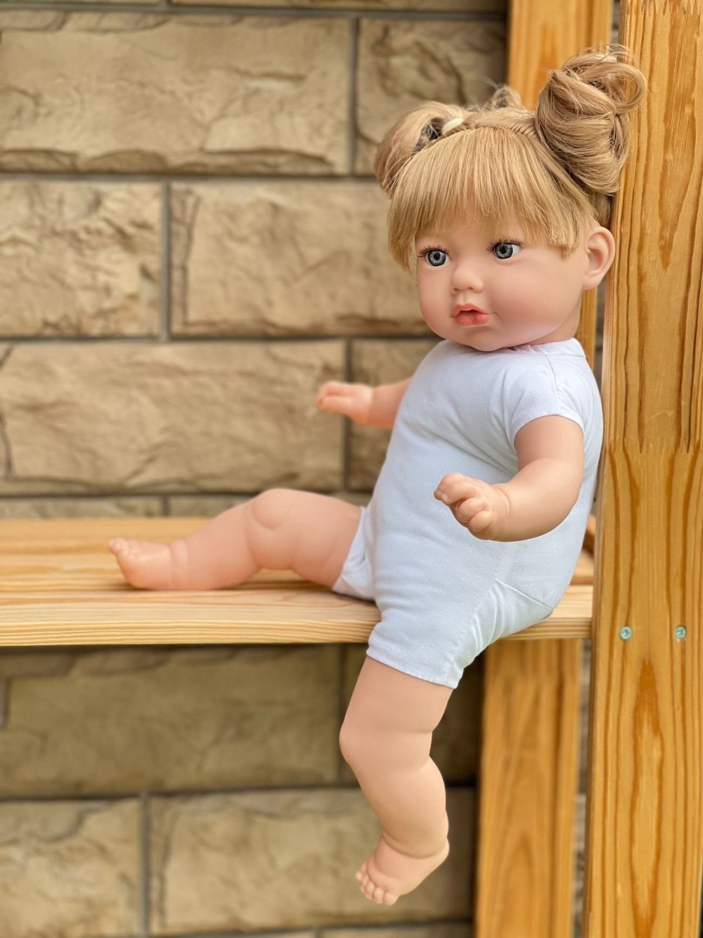 Кукла Marina and Pau 45 cм ALINA мягк.без одежды (M23)