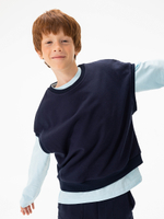 Жилет оверсайз Mjölk School Blue