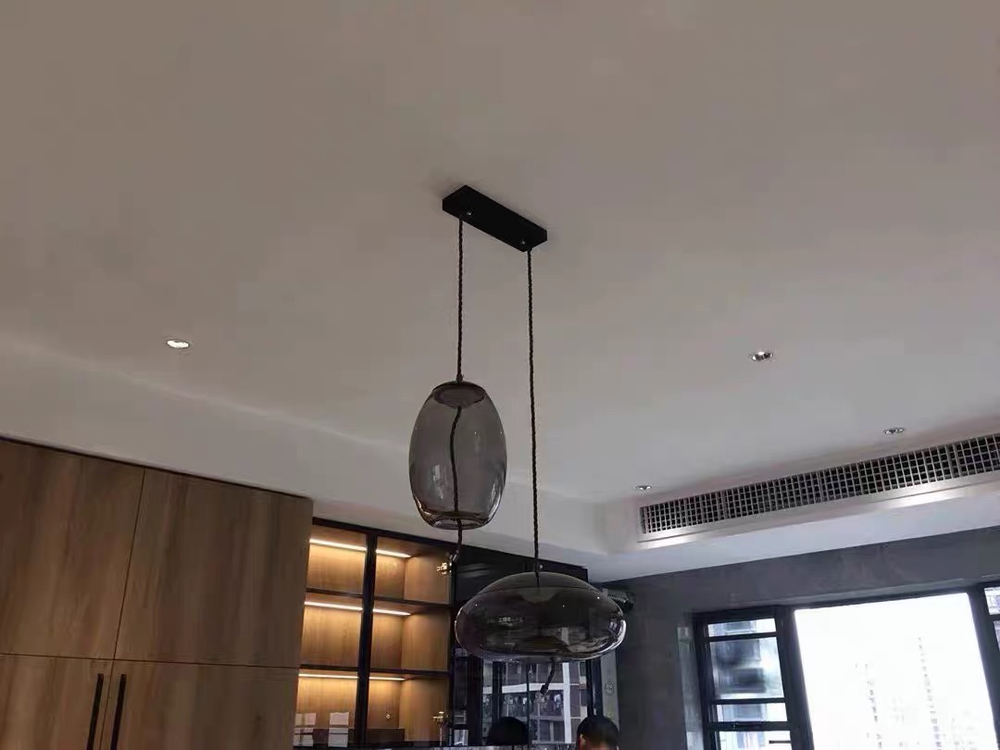 Pendant design lamp Knot by Brokis (Smoky)