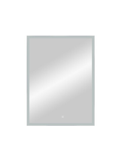 Зеркало "Frame Silver LED" 600х800