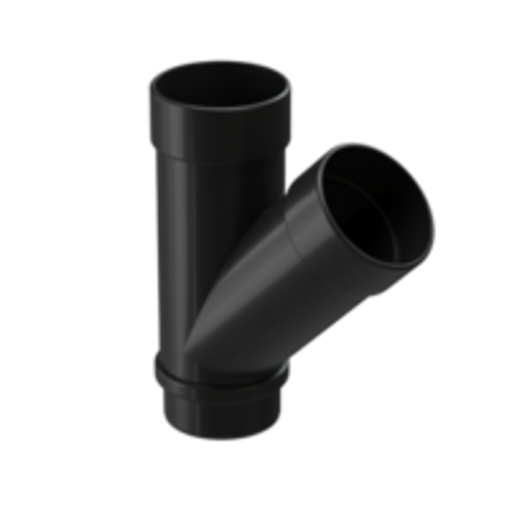 Docke LUX Тройник 45° (Карбон)