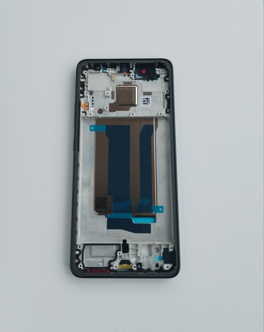 Poco X7 Pro 5G (2412DPC0AG) - рамка дисплея в сборе (корпус) + шлейф кнопок + кнопки громкости и включения (ORIG)