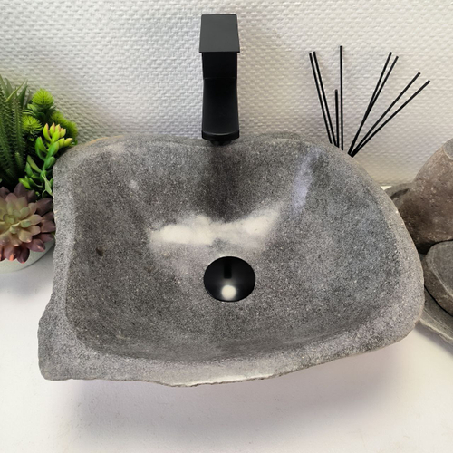 Раковина из речного камня RS-63895 (40*35*15) 0120