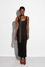 Платье с шифоновой накидкой