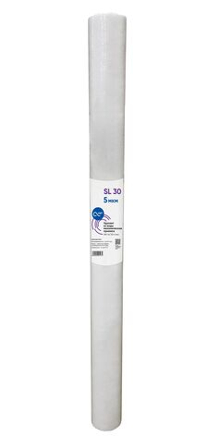 Картридж механической очистки SL30 (Slim Line, PP, 63/762 - 5 микрон) полипропилен вспененный