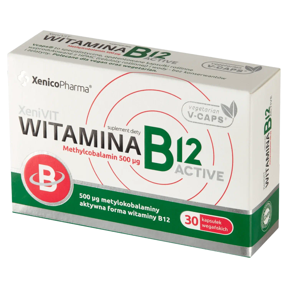 XeniVIT Витамин B12 Active 500 мкг - 30 капсул