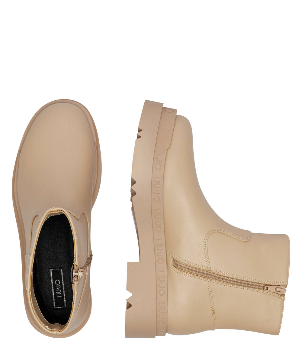 Кожаные ботильоны LOVE 52 Liu Jo - бежевый(SF4051 EX174)