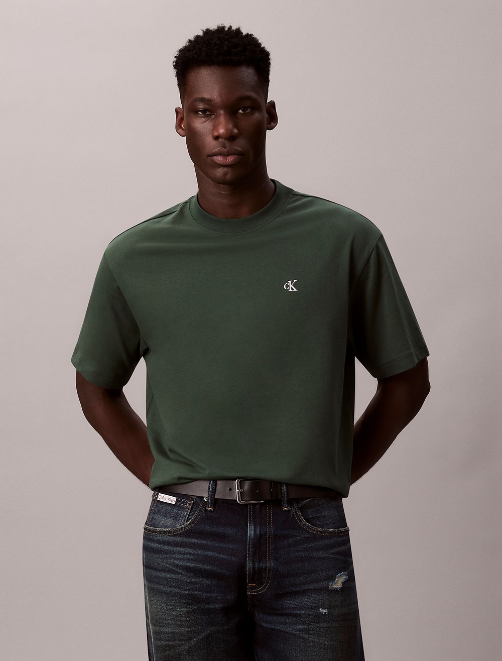 Футболка Calvin Klein Archive Logo Relaxed Sycamore