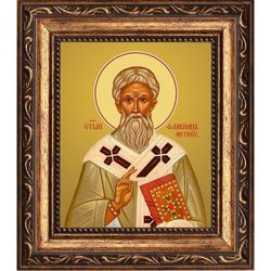 Флавиан, архиепископ Антиохийский, святитель. Икона на холсте.