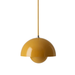 Pendant design lamp  Flowerpot by Verpan Panton (Yellow)