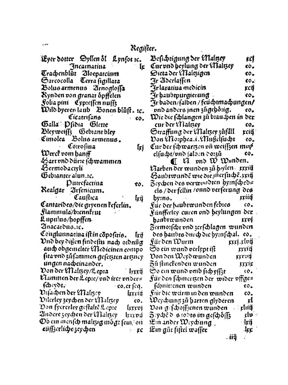 Feldbuch der Wundartzney newlich getruckt, und gebessert | Hans von Gersdorff