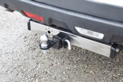 Фаркоп PT GROUP /съемный квадрат/ с нержавеющей накладкой для NISSAN X-Trail 2007-2013(паспорт и сертификат в комплекте)(без электрики) арт.NXT-07-991124.00