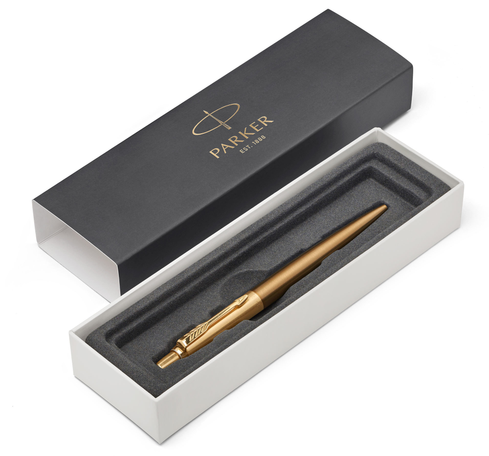 Шариковая ручка Parker Jotter Premium West End Brushed GT