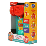 Веселый молоточек "Барбарики" 20 песен,звуков,фраз.удобн. ручка.свет.коробка бат (Умка)