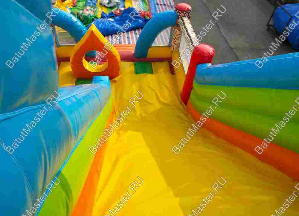 Надувная горка "Индиана" 7*4*6 м