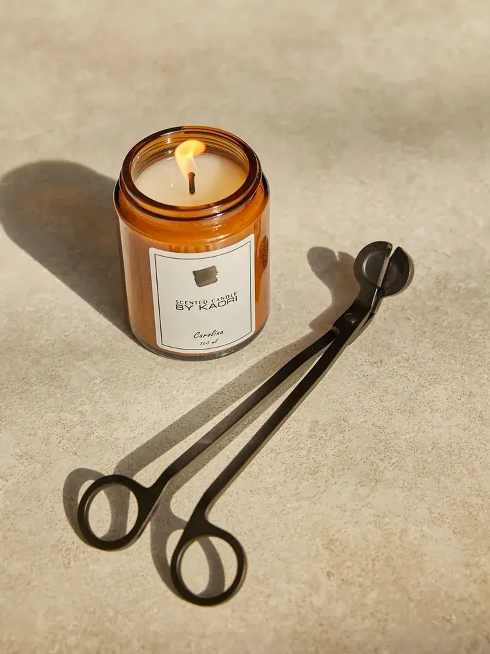 Набор аксессуаров для свечей: зажигалка, ножницы, гасильник