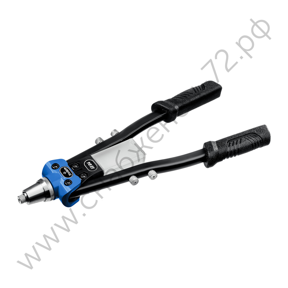 ЗУБР 2.4-6.4 мм, 390 мм, усиленный двуручный заклепочник, Профессионал (311971)