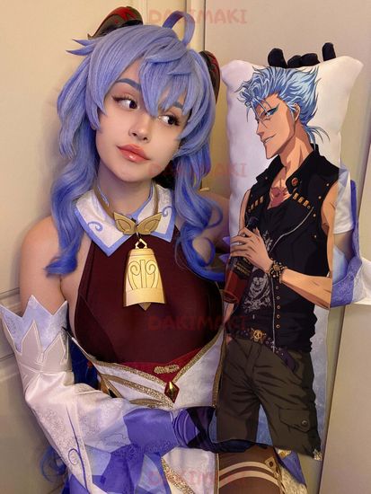 Мини дакимакура Гриммджо Джагерджак из Блич арт. M0508, 60х20 см