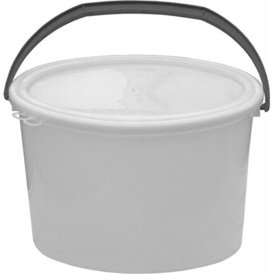 Ведро 15л с крышкой пищ овал