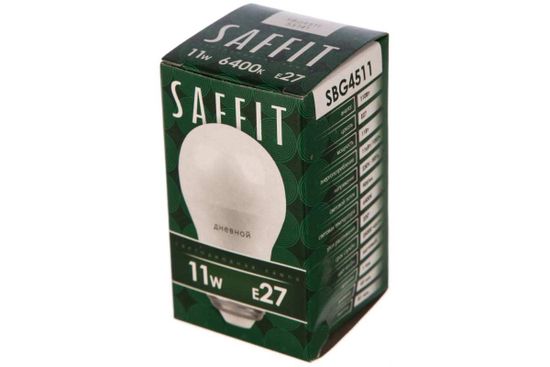 Лампа светодиодная Feron 11 Вт 230В Е27 6400К ШАР  55141