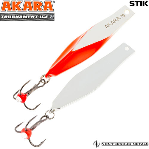 Блесна зимняя Akara Tournament Ice Stik 50 7 гр. 3 Sil