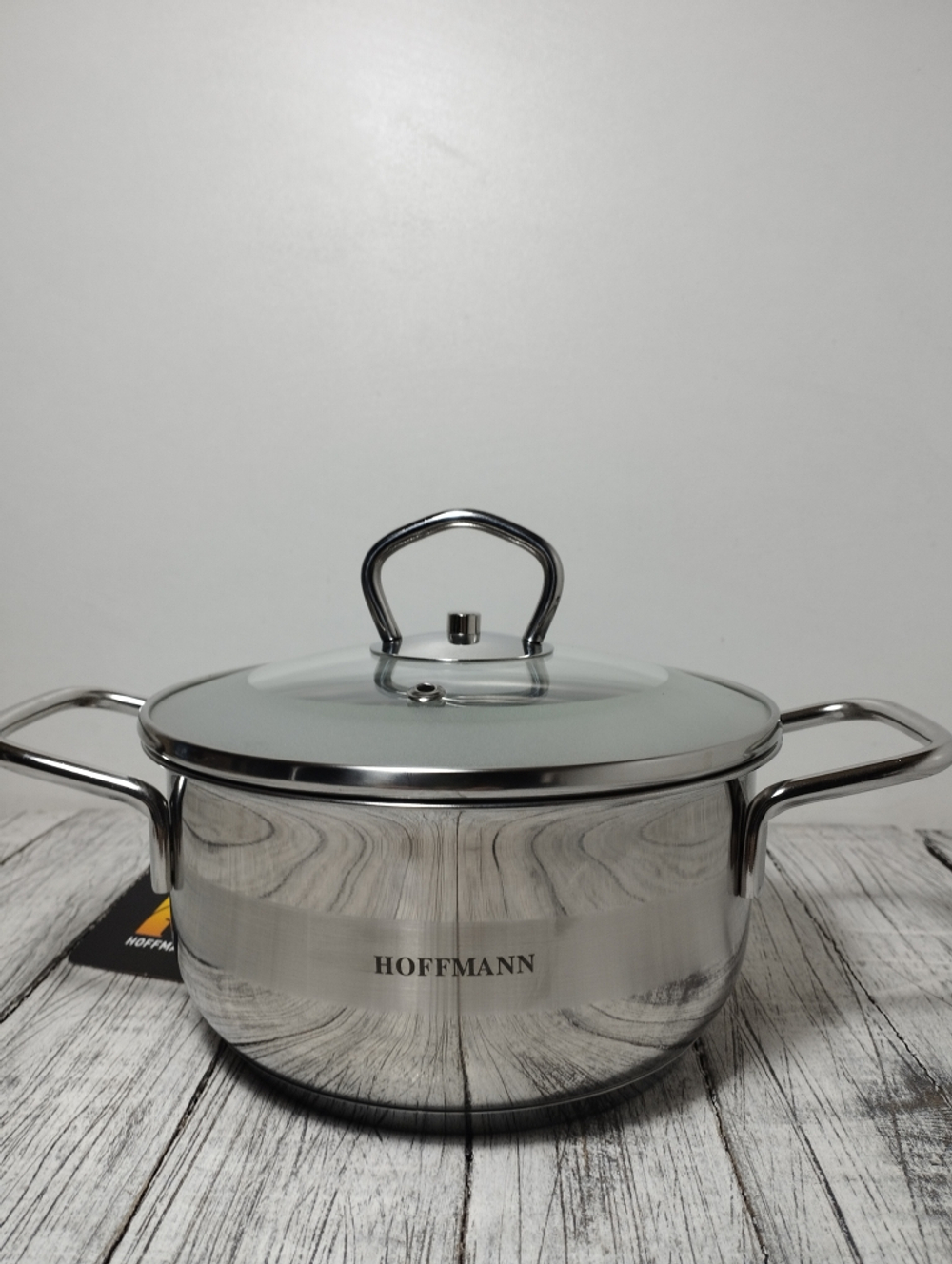 Кастрюля 1,6л 3-х слойное капс дно д16см НМ 5316