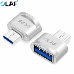 Переходник TYPE C - USB / Адаптер USB Type C (вход) - USB (выход)