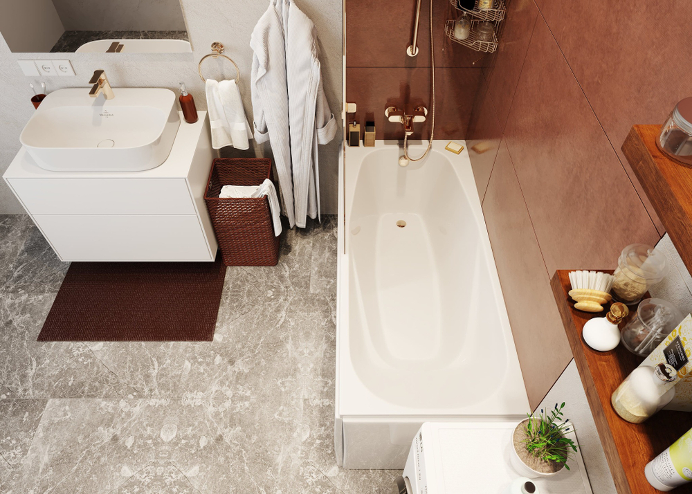 Акриловая ванна Vagnerplast Aronia 150x70