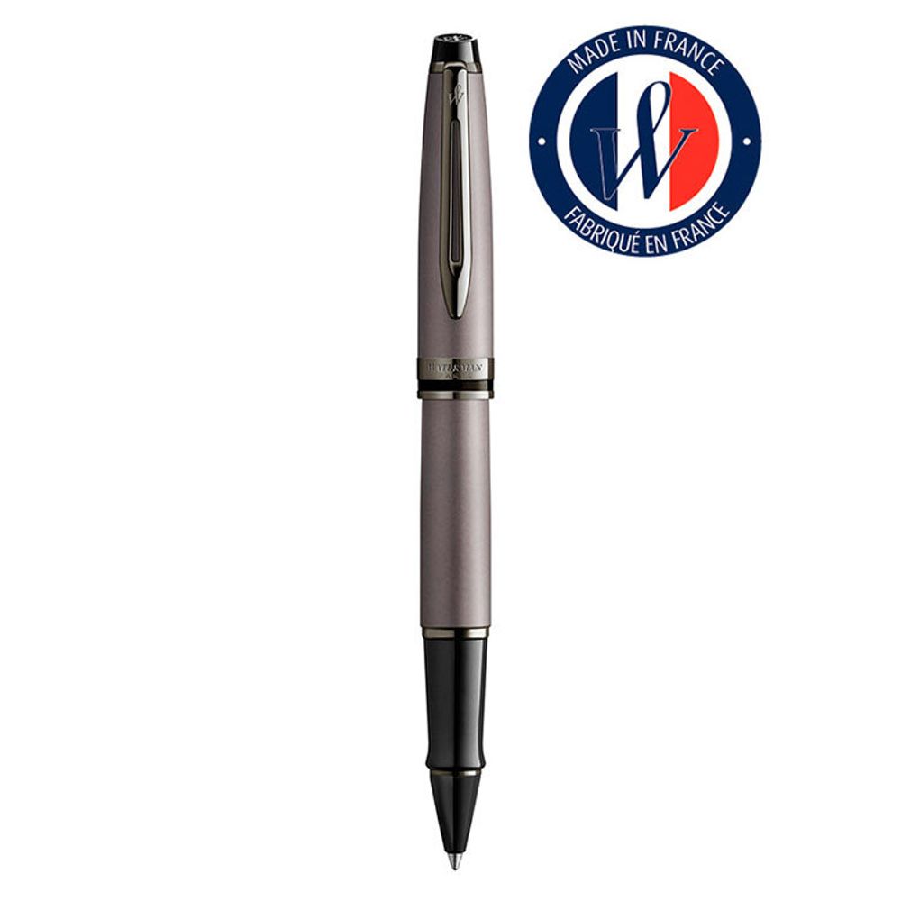 Ручка-роллер Waterman Expert DeLuxe Metallic Silver RT (2119255) 1