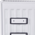 Радиатор панельный профильный ROMMER Compact тип 22 - 300x1600 мм (подкл.боковое, белый)