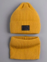 Шапка для мальчика со снудом демисезонная