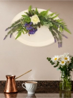 Панно с цветами для интерьера кухни