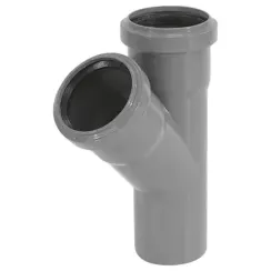 Тройник TEBO 40мм 45 градусов 38894