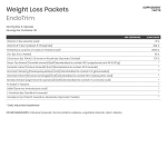 Designs For Health - Weight Loss Support Packets 60 packets