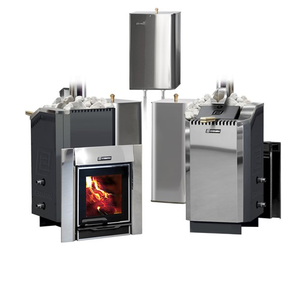 Дровяная печь для бани ЕРМАК 12 ПРЕМИУМ (Сталь)