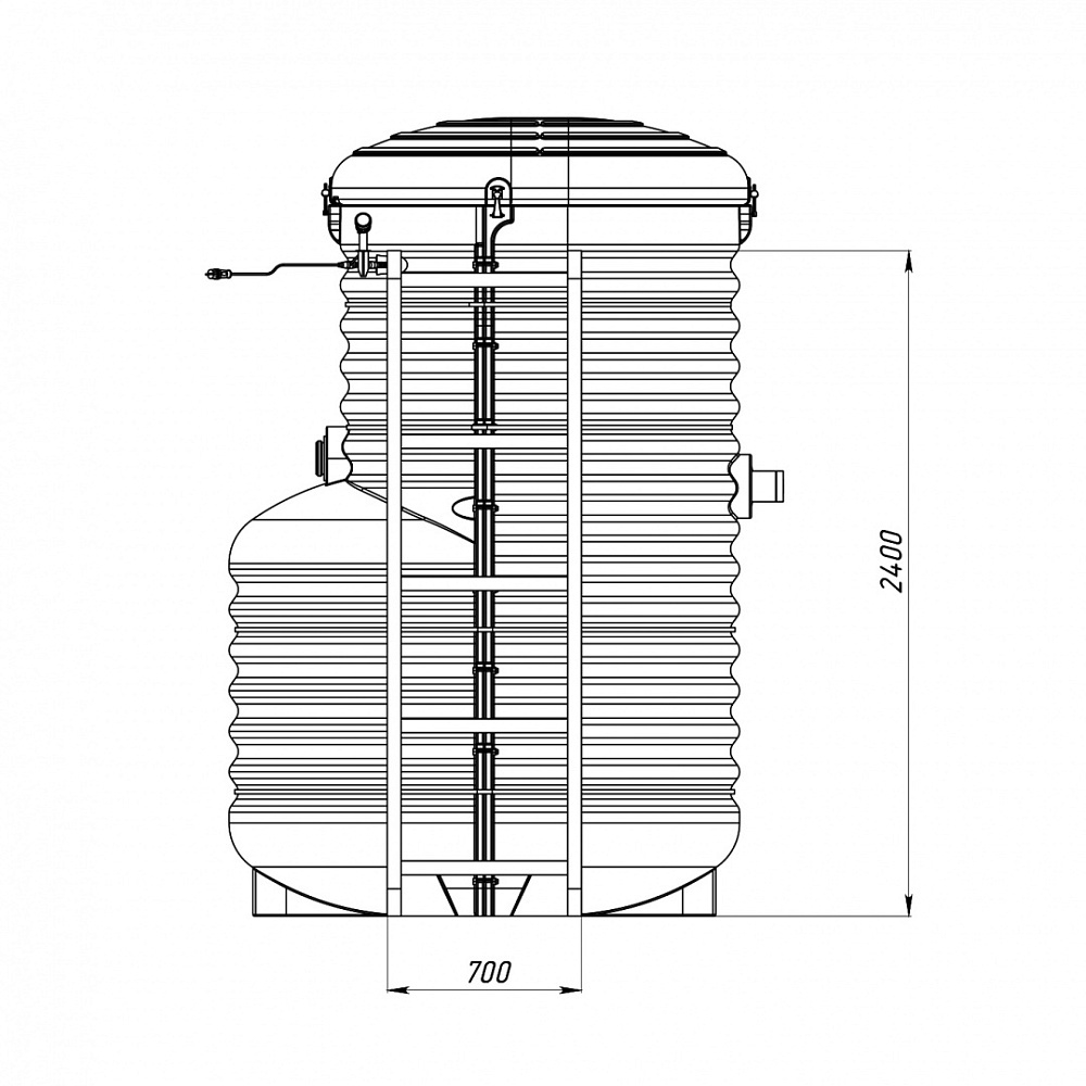 Станция биологической очистки Rostok Aero 7