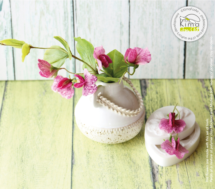 Душистый горошек для акварельной техники