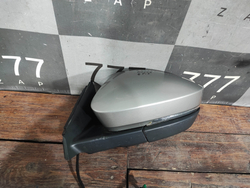 Зеркало левое 6 pin Skoda Karoq 17-нв Б/У Оригинал 57R857501F