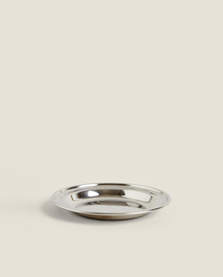 Zara Home тарелка из нержавеющей стали, 12.5 см