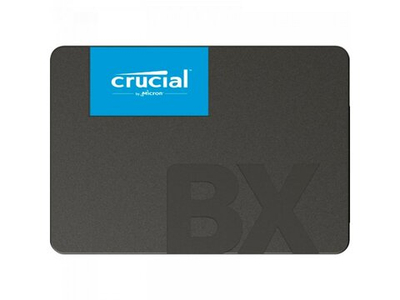 SSD накопитель Crucial BX500 500ГБ, 2.5" SATA, SATA III, [CT500BX500SSD1]