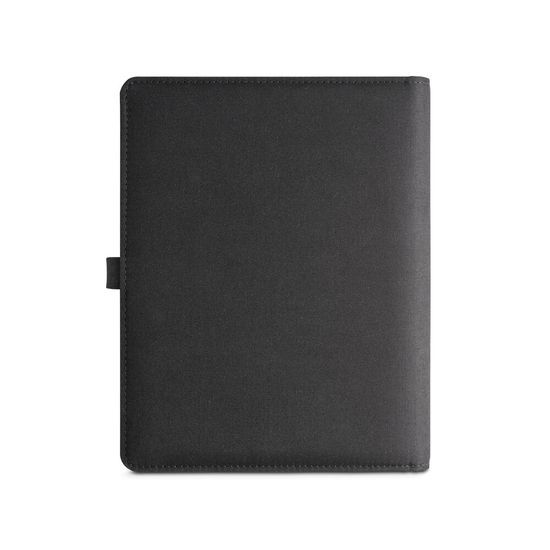 EMERGE A5 FOLDER. Папка А5 из 100% rPET 300D с беспроводным зарядным устройством