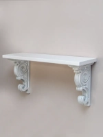 Полка настенная навесная 60 см