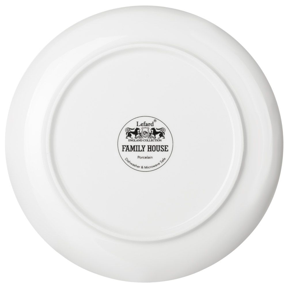 ТАРЕЛКА ЗАКУСОЧНАЯ LEFARD "FAMILY HOUSE" 20,5 СМ (КОР=36ШТ.)