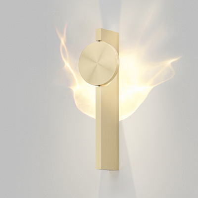 Светильник настенный MIST, 3Вт, 3000К, алюминий, латунь